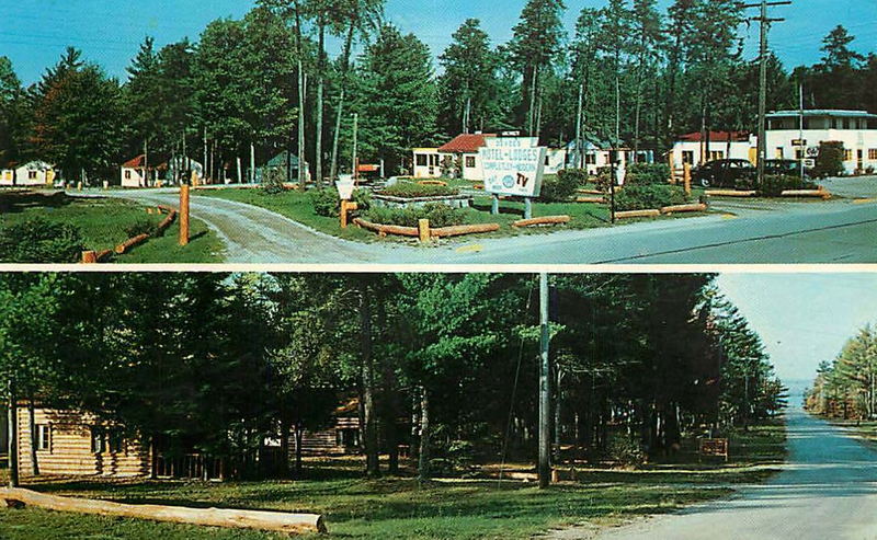 De Voes Indian River Motel Lodges (DeVoe) - Vintage Postcard 2